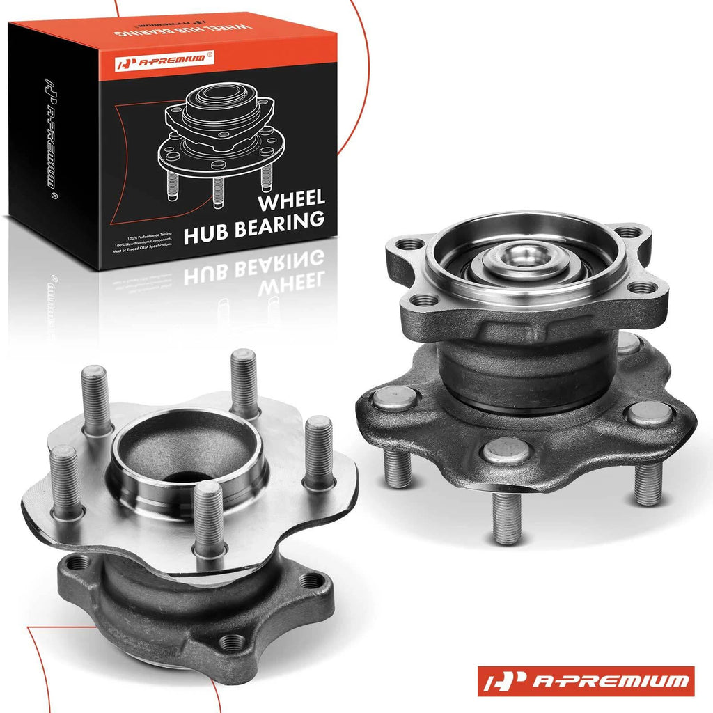 2X Rear Wheel Hub & Bearing Assembly for Nissan Maxima (2004–2008)