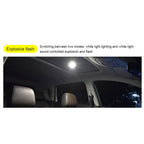 LED Car Interior Light Atmosphere Lamp for Voice Control - Party Stage Light