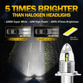 2X AUXITO HB2 H4 9003 LED Headlight Bulbs for