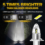2X AUXITO HB2 H4 9003 LED Headlight Bulbs for
