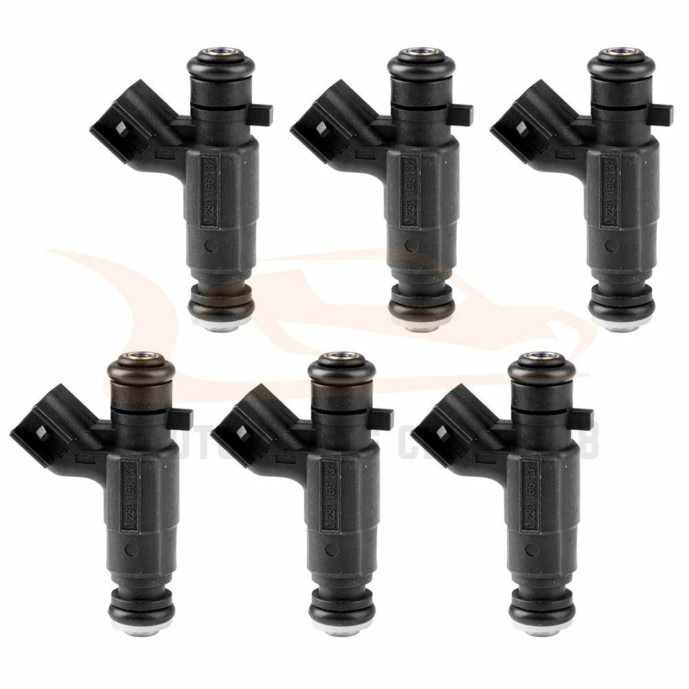 Set of 6 Fuel Injectors for Cadillac SRX 3.6L (2004–2007) & Buick Rendezvous (2004–2006)