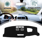 Dashboard Cover for Mazda CX-5 (2017–2022) - Black Polyester Non-slip Mat