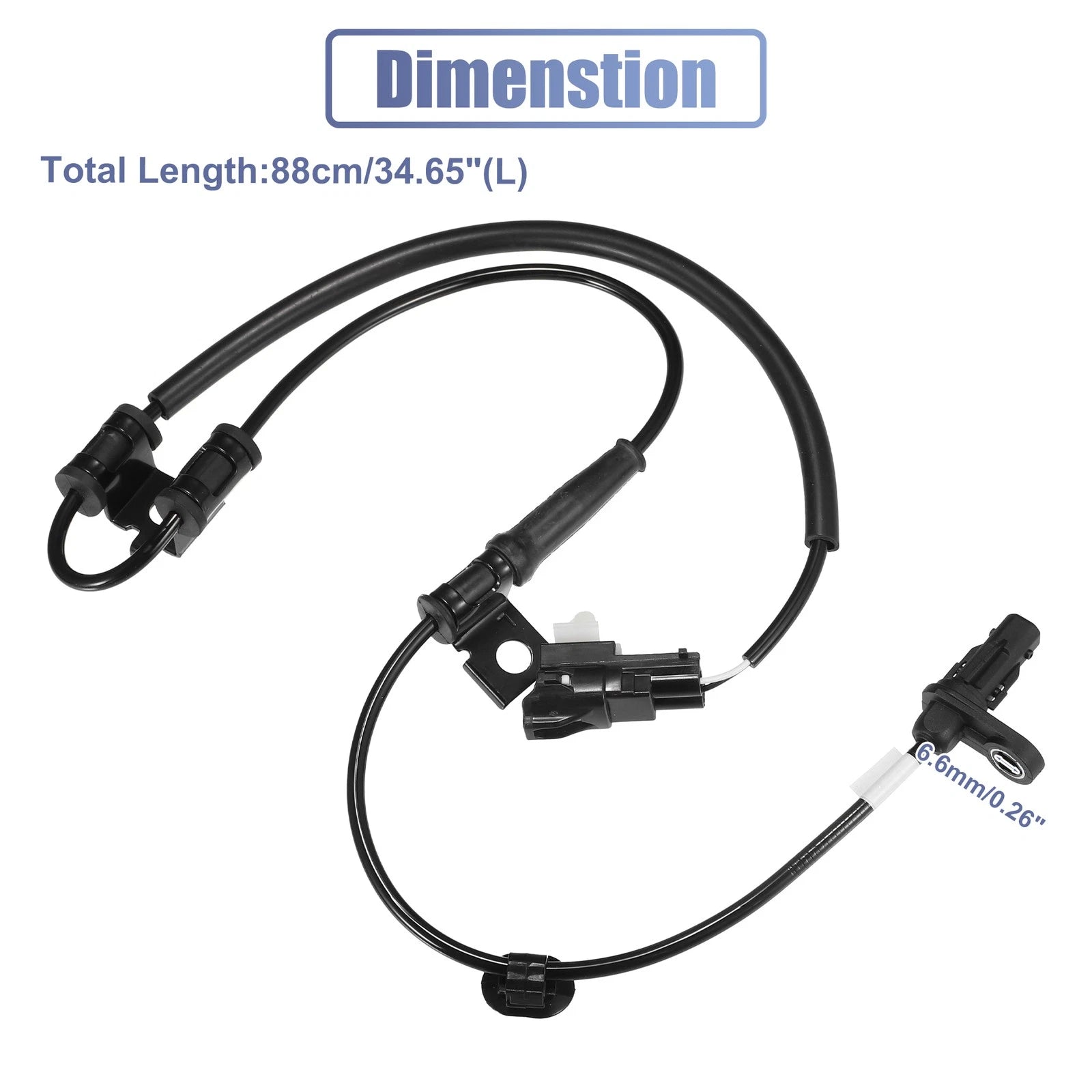 Front Left ABS Wheel Speed Sensor No. 598103S300 for Hyundai Sonata (2011–2014)