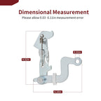 Right Brake Lever Bracket for Kawasaki Mule (2001–2024) 13236-1355