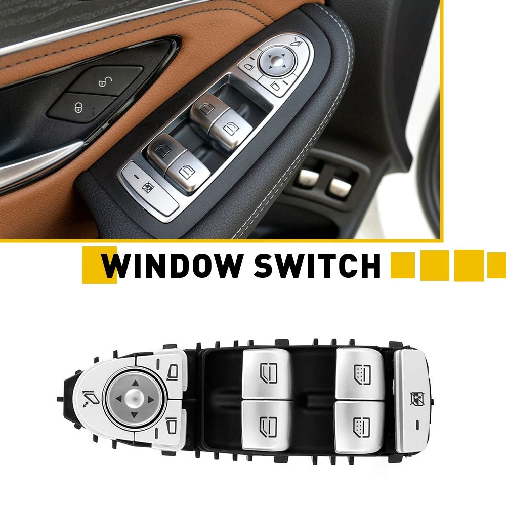 Front Left Power Window Switch for Mercedes Benz GLC300 (2015–2021)