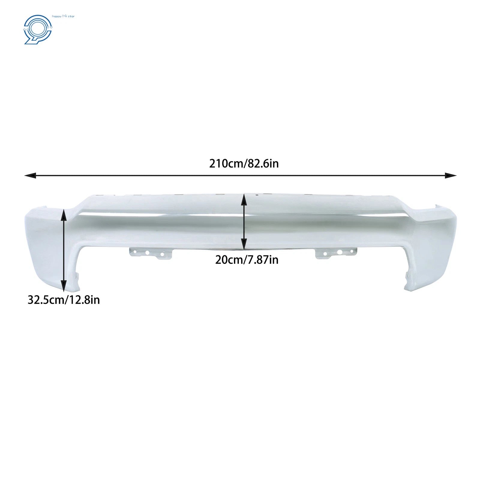 Chrome Front Bumper Split for Chevy Silverado 2500HD 3500HD (2020-2023)