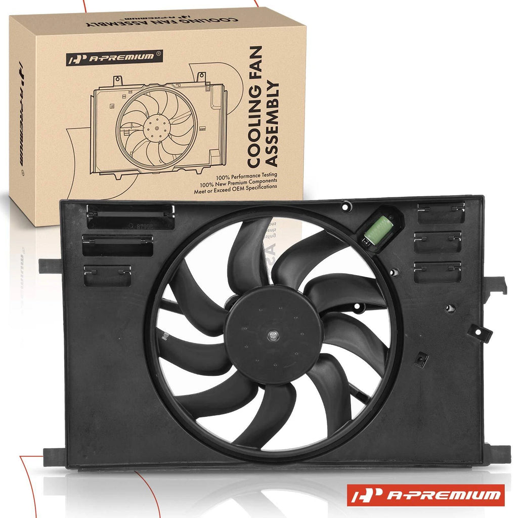 Cooling Fan Assembly with Shroud for Jeep Renegade (2015–2018)