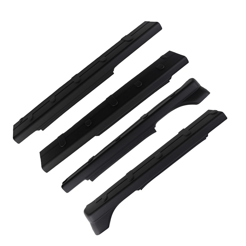 Set of 4 Rocker Panels for GMC Sierra 1500 Crew Cab (2014–2018)