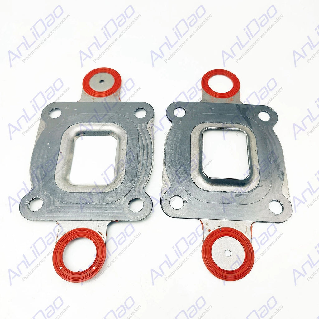 2Pcs Dry Joint Elbow Gasket for Mercury Mercruiser (27-864850A02, 18-0722)