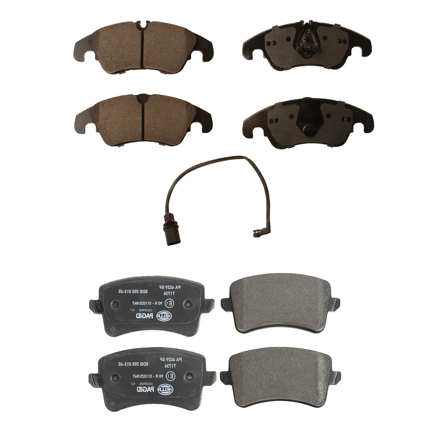 Disc Brake Pads Kit for Audi S4 Cabriolet (1998–2002)