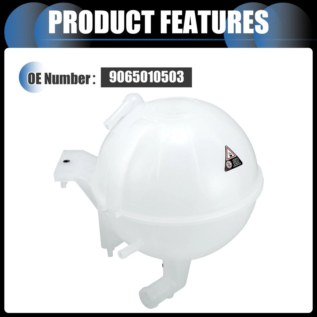Coolant Expansion Overflow Tank with Sensor No. 9065010503 for Dodge Sprinter 2500 (2002–2006)