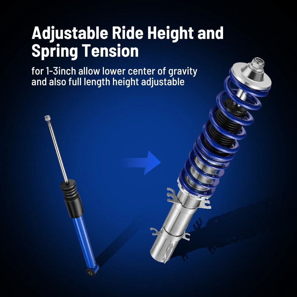 Coilover Suspension Kit for VW Golf MK4 1.8L (1997–2005)