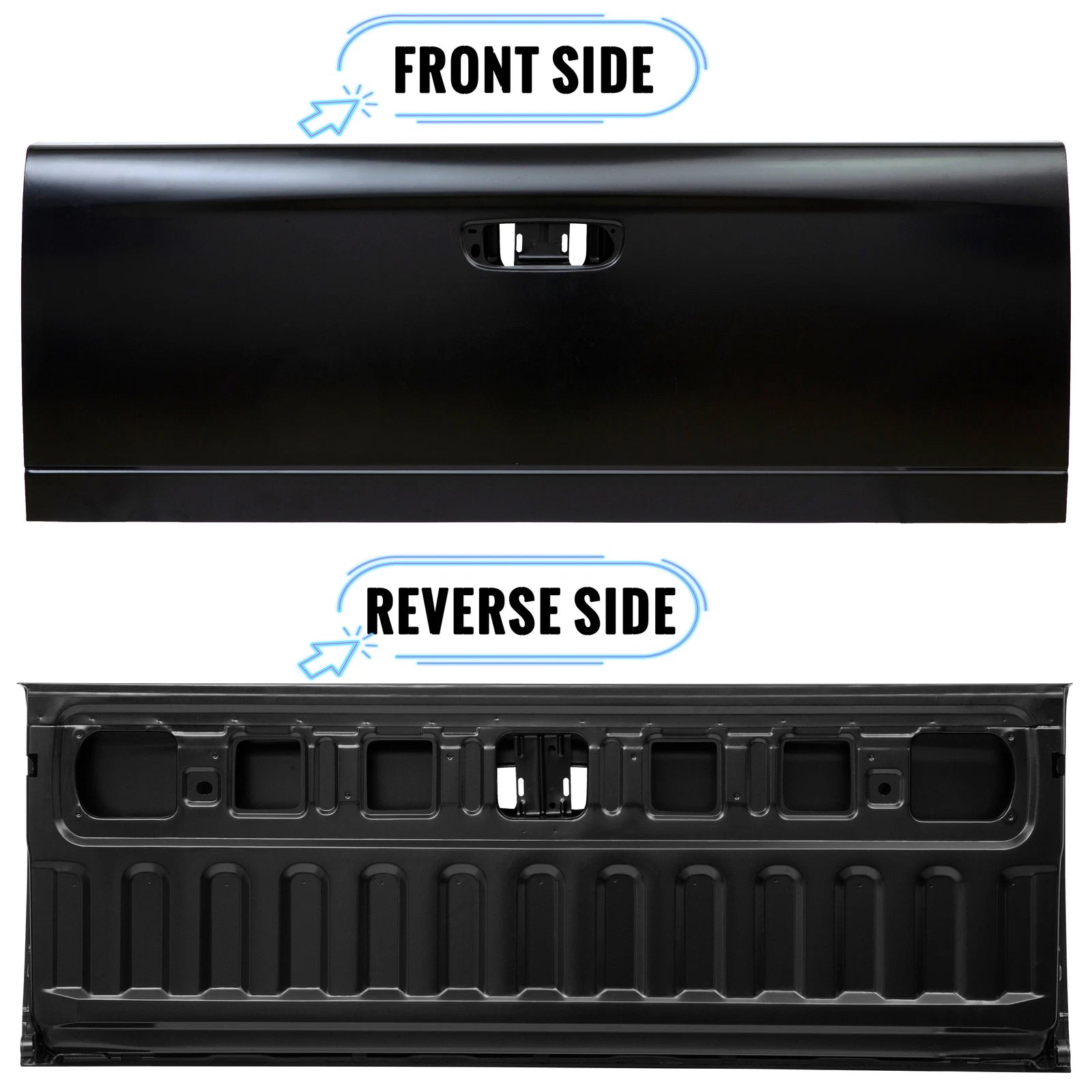 Steel Rear Tailgate for Dodge Ram 1500 2500 3500 (2002–2009)