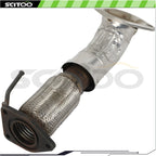 Catalytic Converter Set for Honda Accord 2.4L (2008–2012) Rear Side
