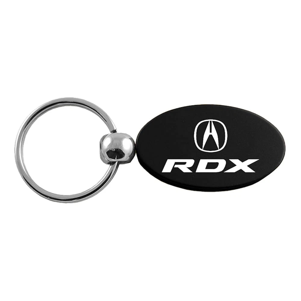 Black Oval Keychain KC1340.RDX.BLK - Officially Licensed for Acura RDX