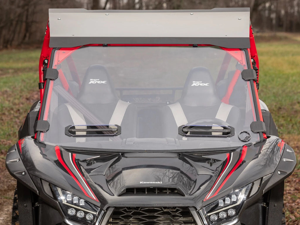 Scratch Resistant Vented Windshield for Kawasaki Teryx KRX 1000 (2020–2023)