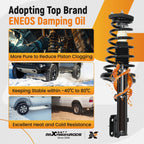 2X Rear Suspension Shock Strut for Hyundai Tucson (2005-2009)