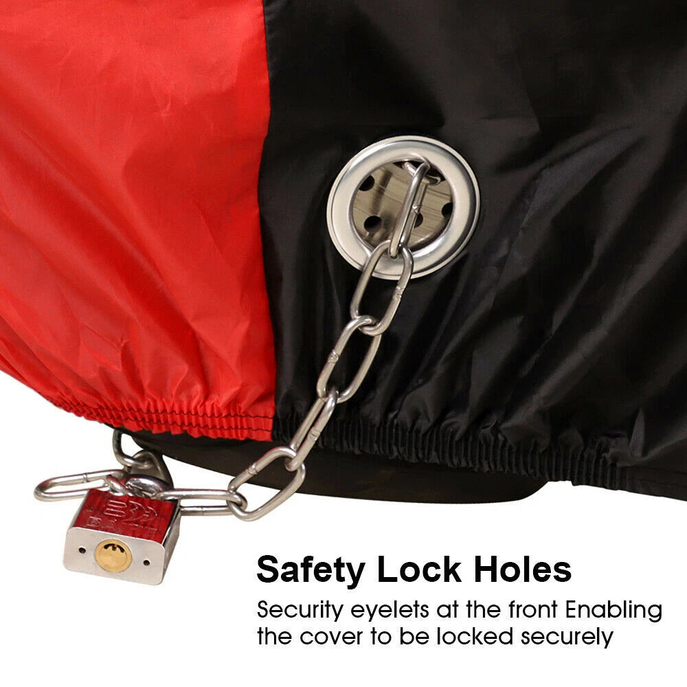 3XL Waterproof Heavy Duty Motorcycle Cover for Outdoor Storage (Winter)