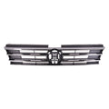Replacement Black Chrome/Painted ABS Front Grille for 2018-21 Volkswagen Tiguan