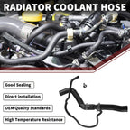 Radiator Coolant Hose for Ford Edge 2.0L (2012–2015) No.DT4Z8260A | Black