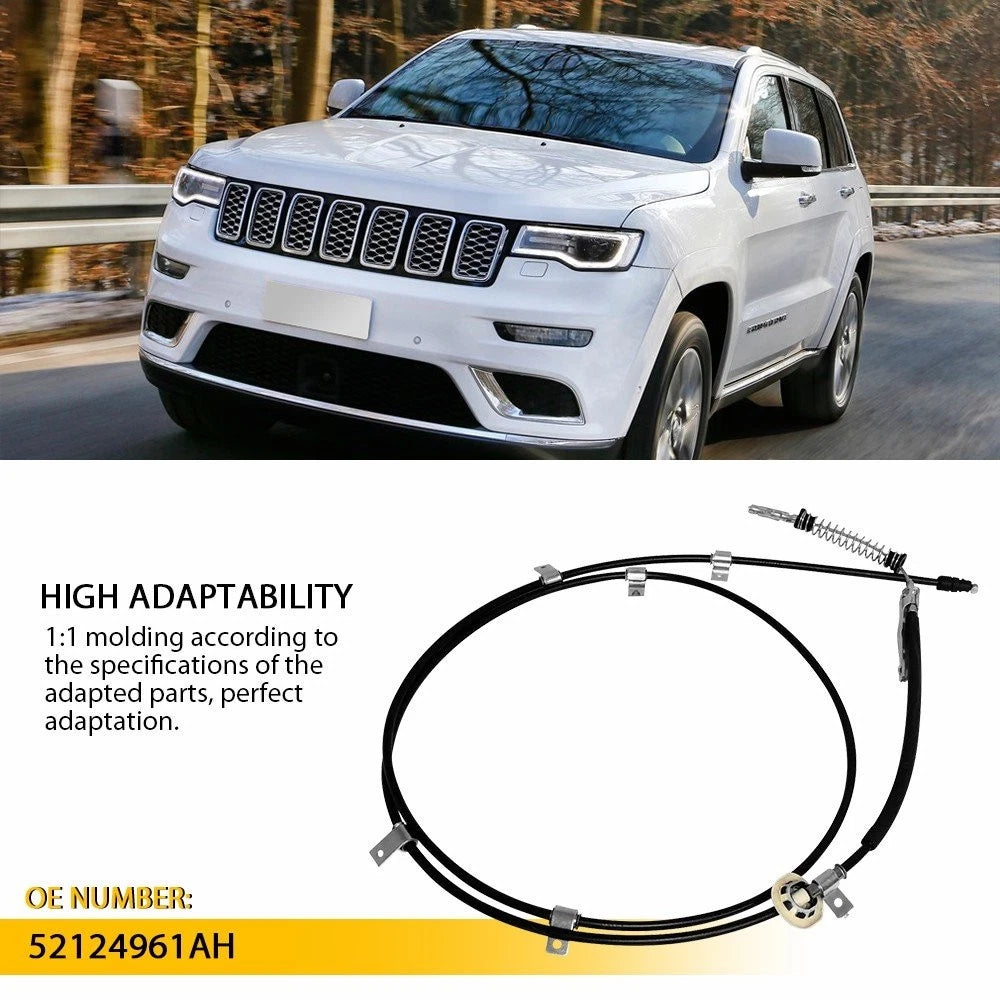 Parking Brake Cable for Jeep Grand Cherokee (2011–2020) 52124961AH Black