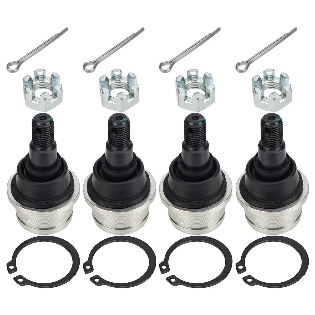 Set of 4 Upper & Lower Ball Joints for Honda TRX 420 450 500 520 650 680