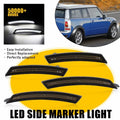 4X LED Side Marker Lights for Mini Cooper R55 R56 R57 R58 R59 (2007–2015)