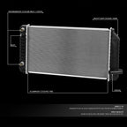 Aluminum Core Replacement Radiator for Skylark Achieva Grand Am (1992–1993) DPI 1343