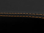 Leather Console Lid Armrest Cover for Chevrolet Impala (2006–2019) Orange Stitch