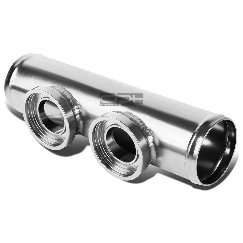 Dual SSQV 2.5" Aluminum Turbo Blow Off Valve Flange Pipe Adaptor for