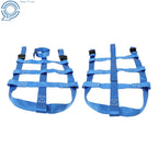 Set of 2 Heavy Duty Tire Tow Dolly Wheel Nets for Universal Fit