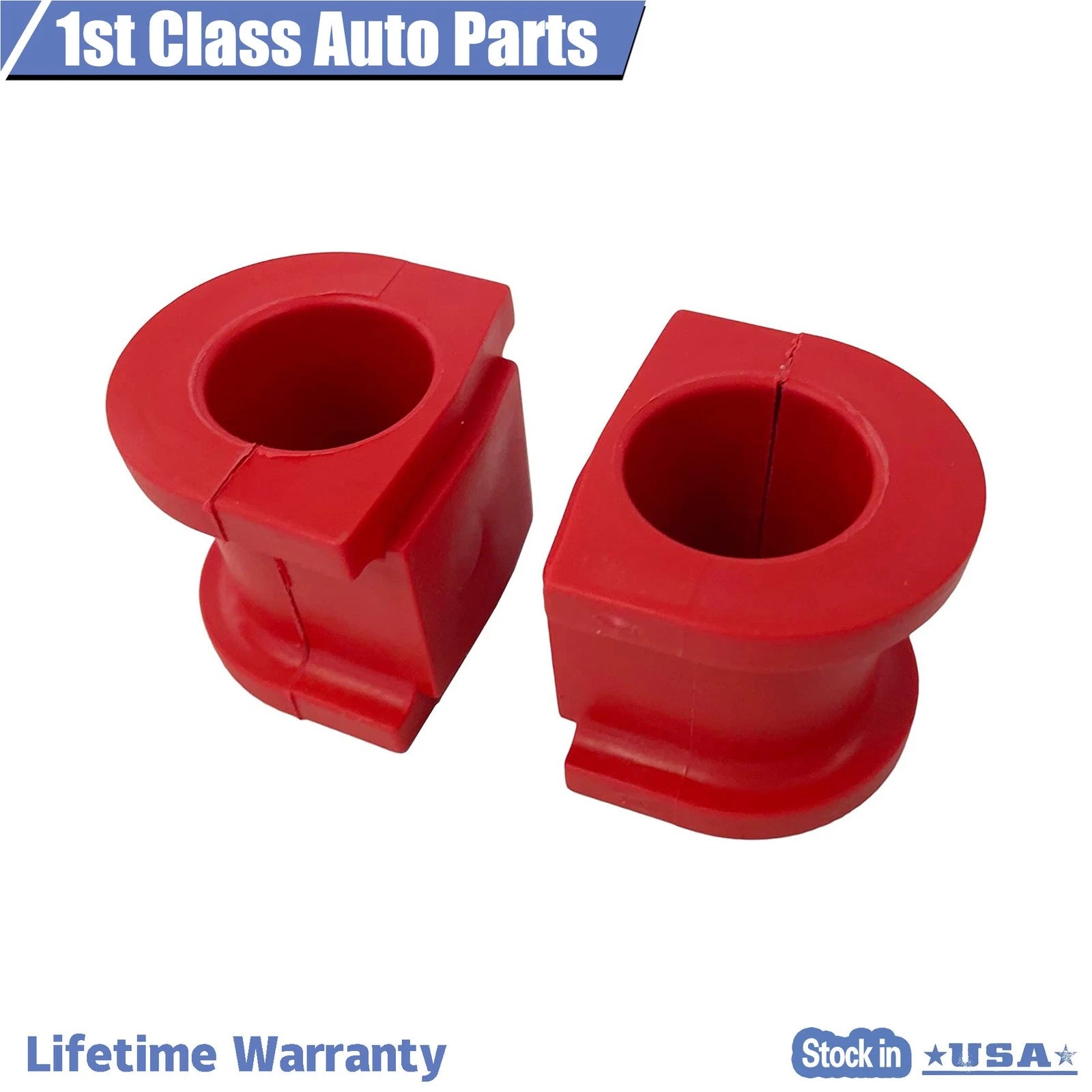 Set of 2 Front Sway Bar Bushings for Honda CR-V Civic (1997–2001)