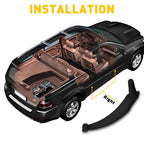 Inner Door Panel Handle Pull Trim Cover for BMW E70 (2007–2014) Black