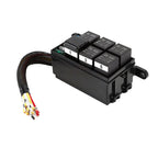 6-Way 12V Waterproof Fuse Relay Holder Box with ATC Fuse (40A)