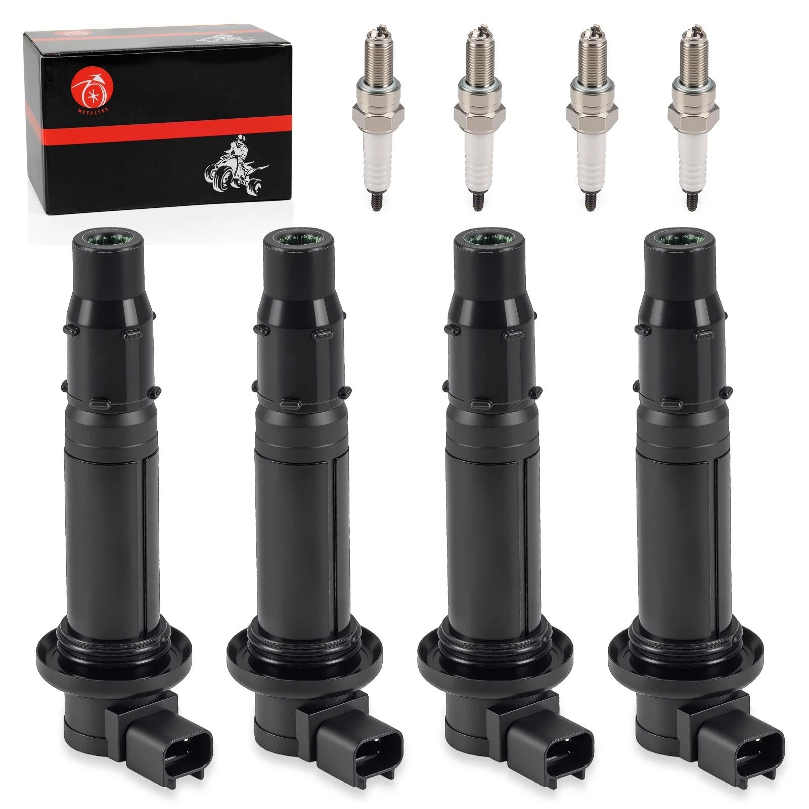 Ignition Coils with Spark Plug for Yamaha YZF R6 (2003-2009)