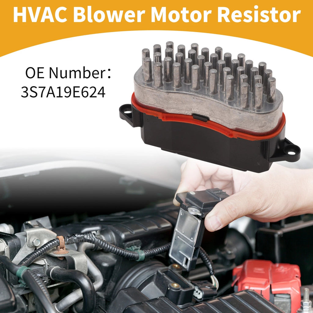 HVAC Blower Motor Resistor No. 3S7A19E624 for Ford Focus (2015–2021)