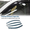 Set of 4 Window Deflectors for Nissan Versa Sedan (2012–2019)