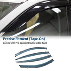 Set of 4 Window Deflectors for Nissan Versa Sedan (2012–2019)