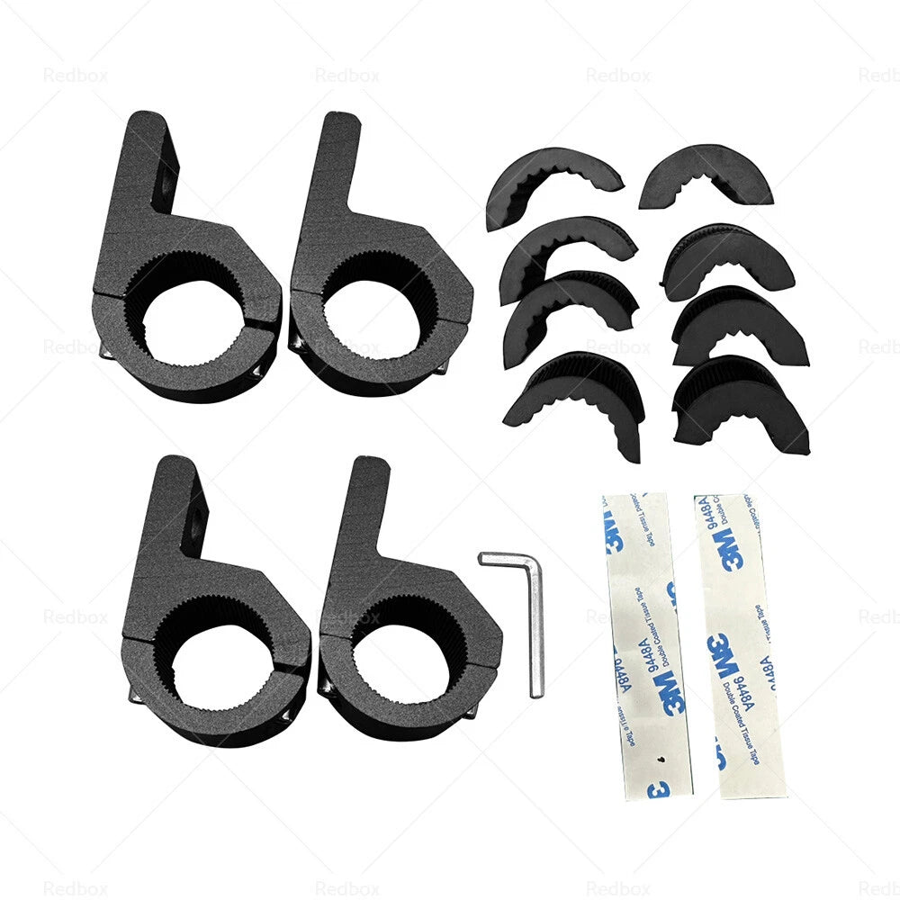 4X Bullbar Pipe Mount Bracket Clamps for Ford Ranger