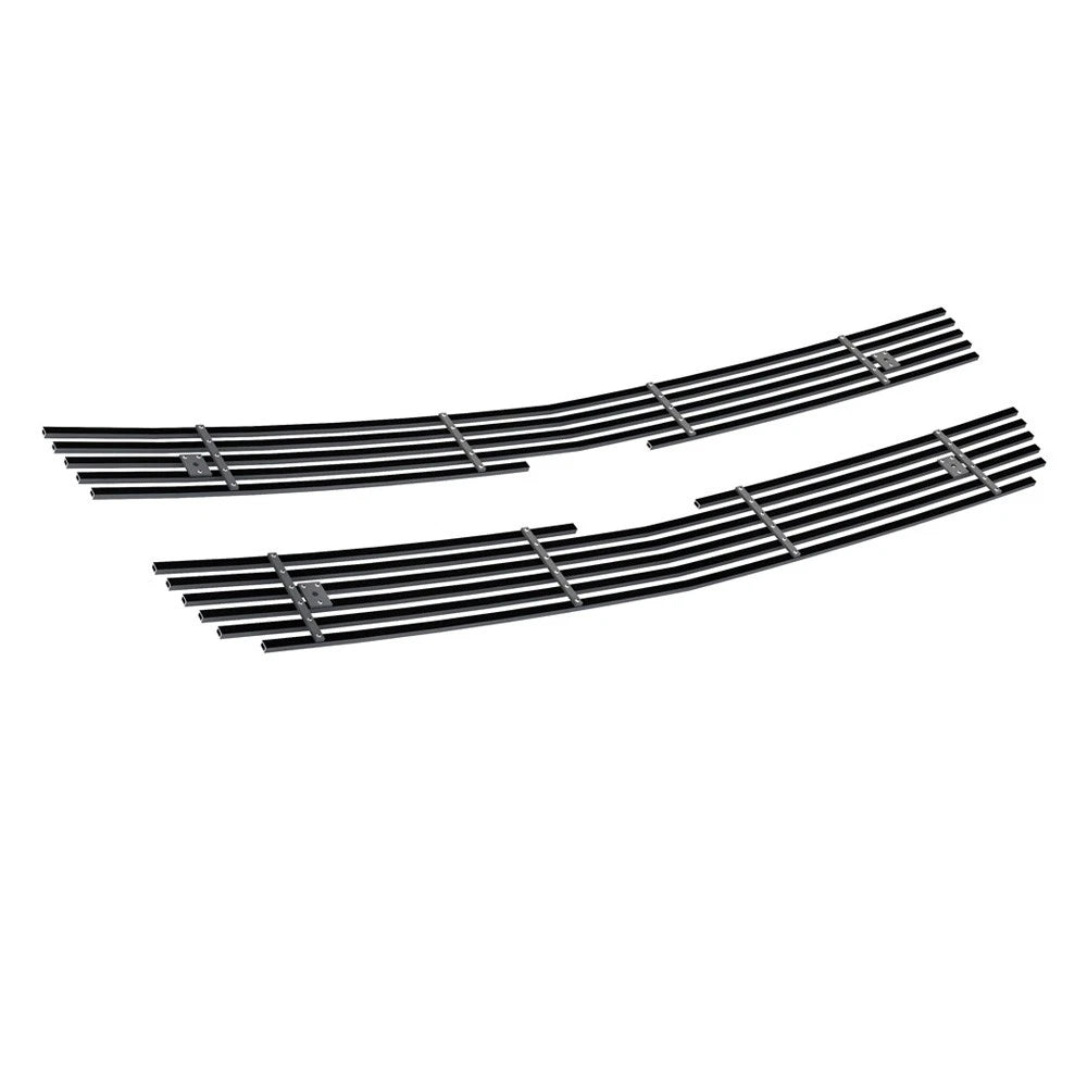 Upper Stainless Black Billet Grill Insert for Chevy Silverado 2500/3500 (2001-2002)