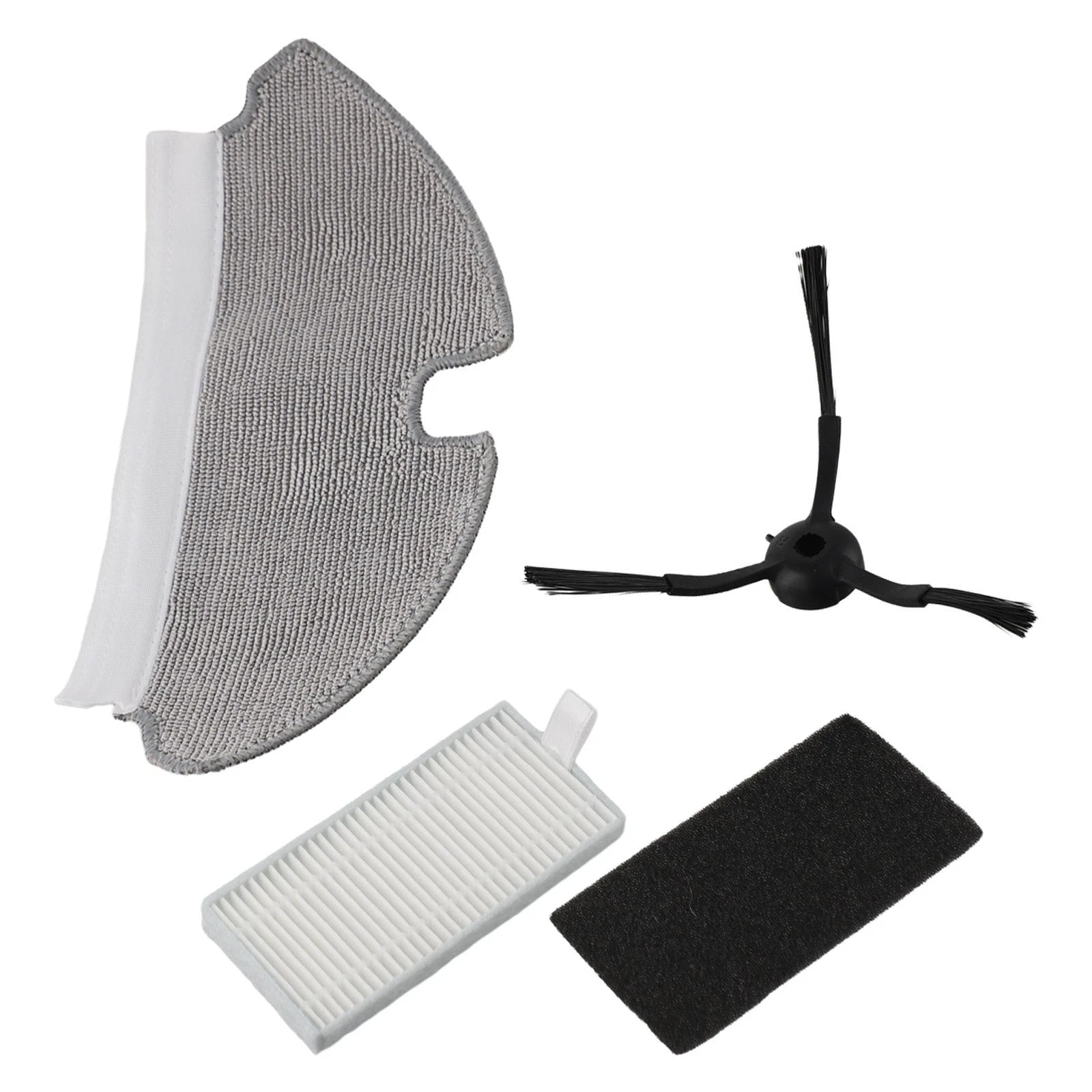 Filters Mop Cloths and Side Brushes Set for Mova M1 (2021–2023)