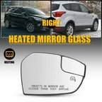 Right Mirror Glass for Ford Escape (2017–2019)