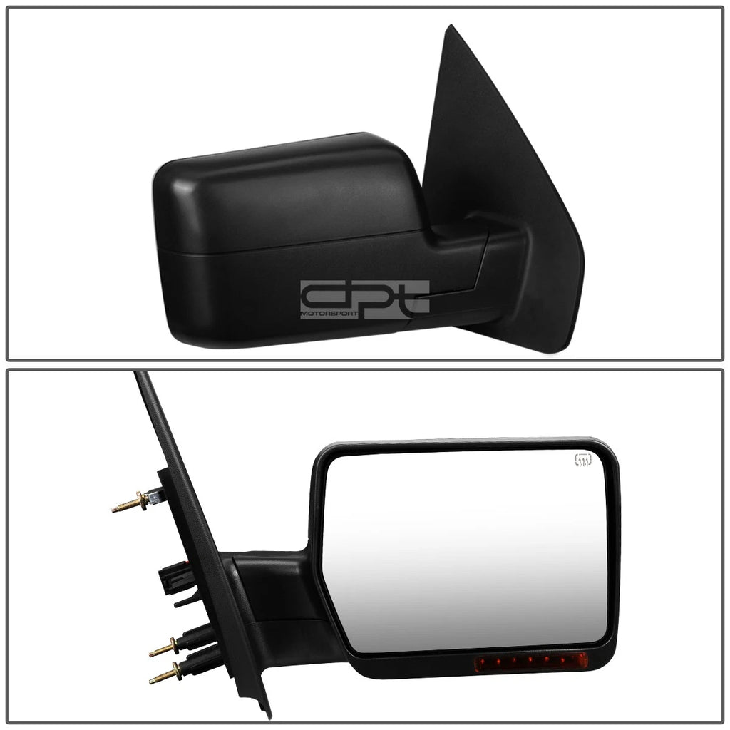 Power Heated LED Signal Tow Mirror Right for Ford F150 (2004–2014)