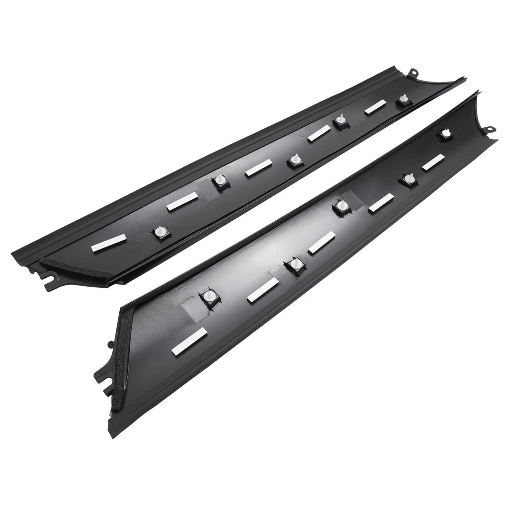 Set of 2 Front Pillar Finisher Molding for Infiniti QX56 QX80 Nissan Armada