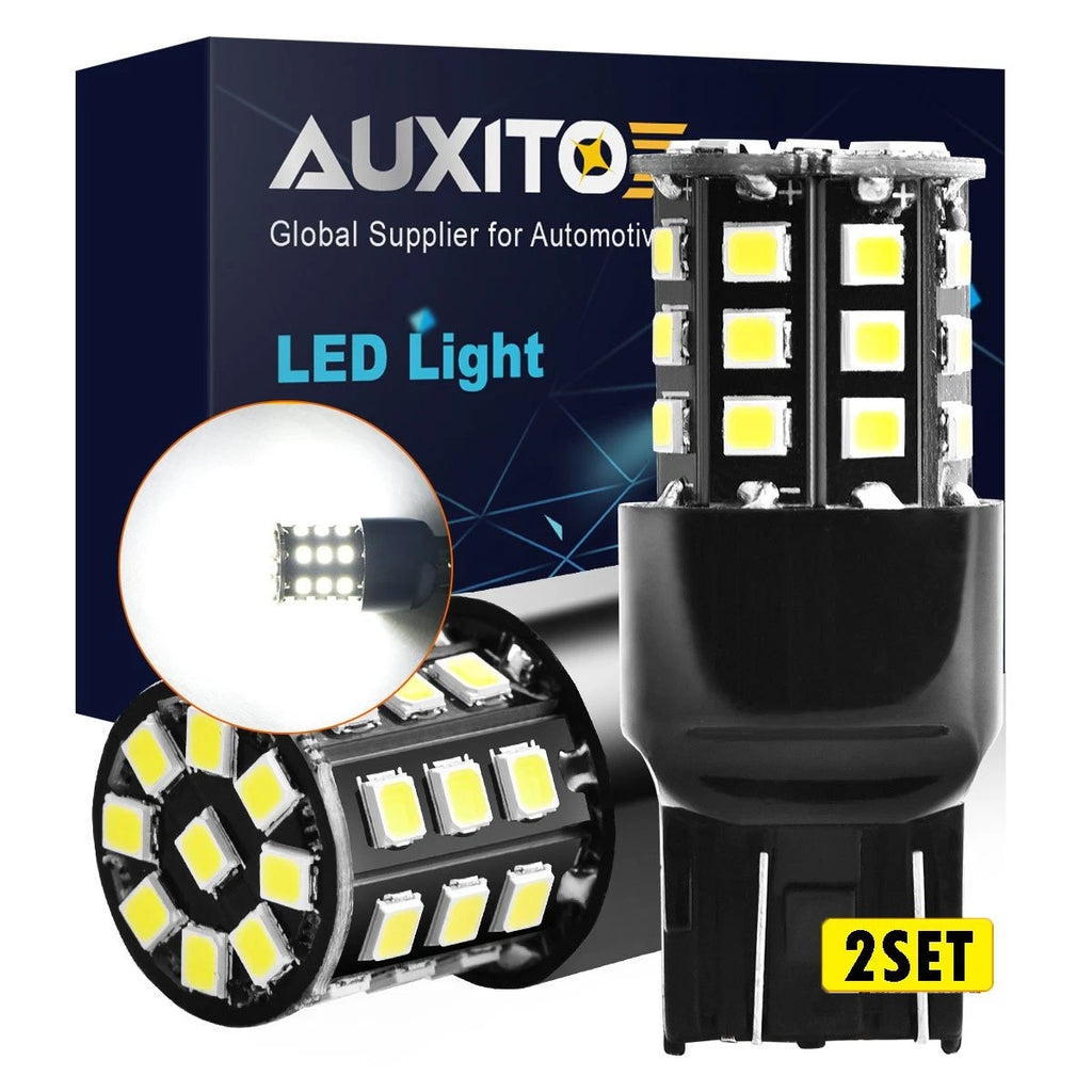Set of 2 LED Reverse Lights for Ram 1500 2500 3500 (2014–2019) 7443/7440