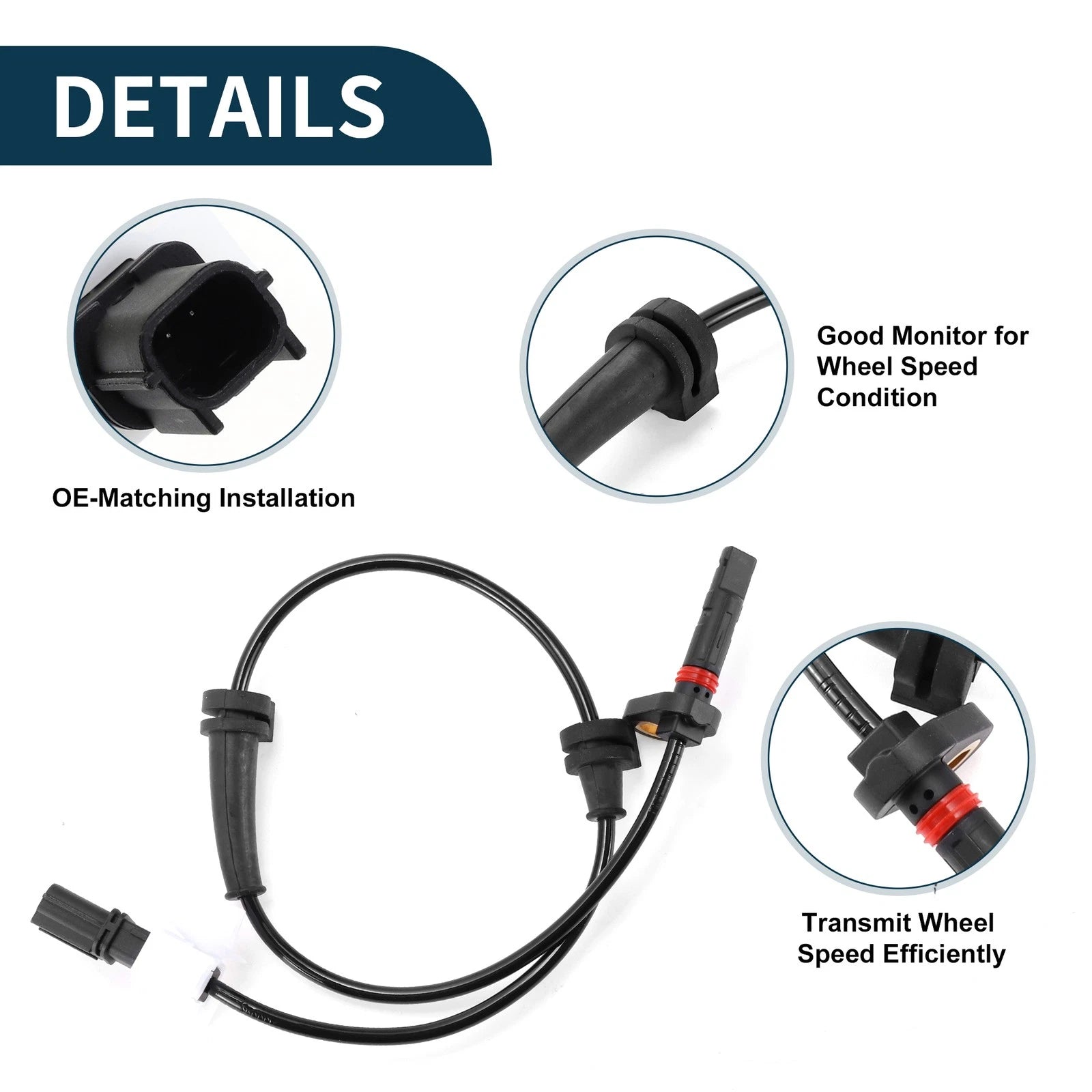 ABS Wheel Speed Sensor No. 57470-TA0-A01 for Honda Accord (2008)