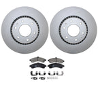 Front Brake Kit 325mm Rotors TRW Pro Ceramic Pads for Buick Chevy GMC Isuzu Saab