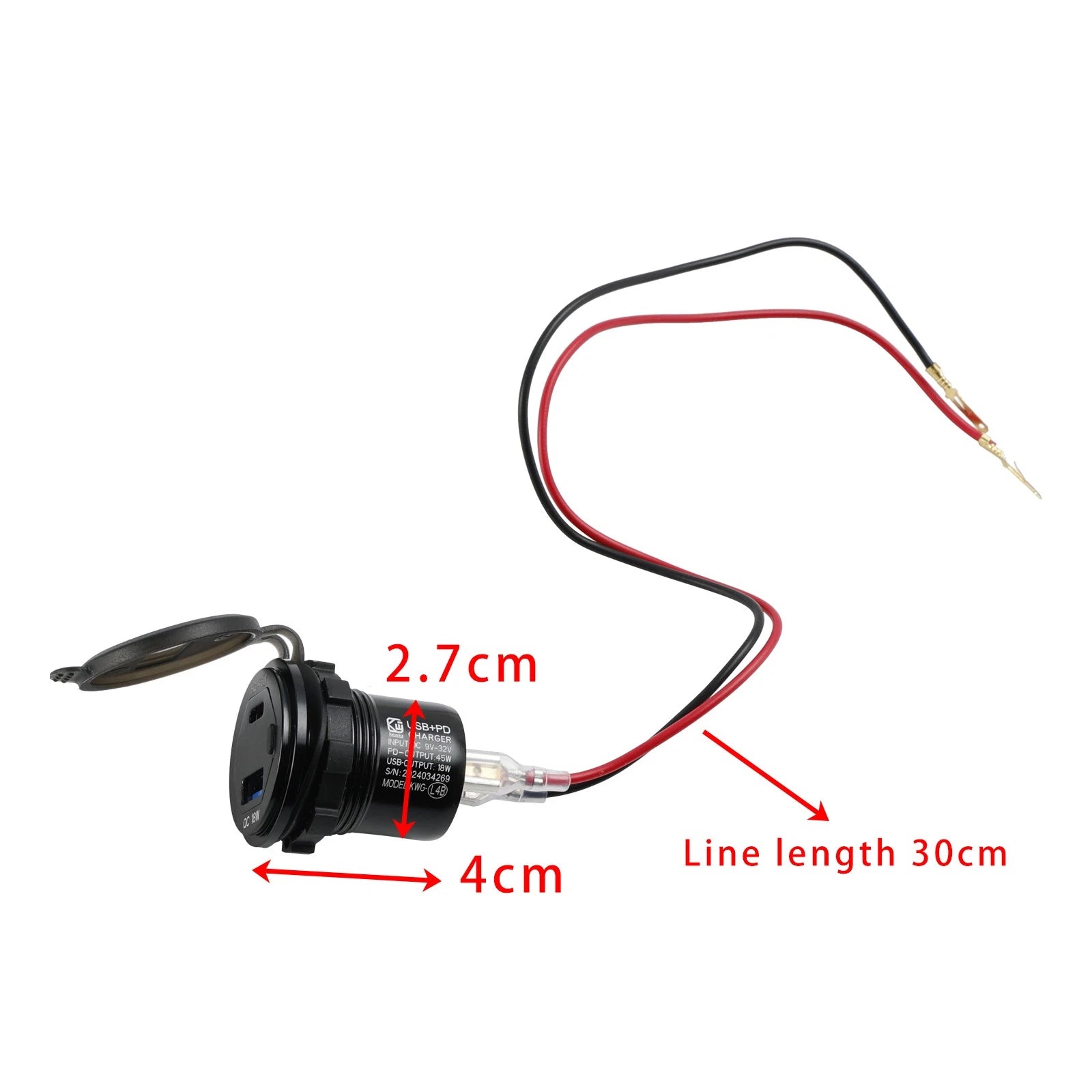 12V USB+C Socket Charger for Yamaha PG-1 (2023–2024)