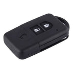 2 x Button Key Fob Case Shell for Nissan Qashqai Juke X-Trail Note Micra
