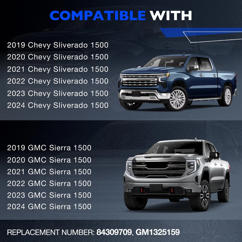 Heated Mirror Glass for GMC Sierra/Chevy Silverado (2019–2025)